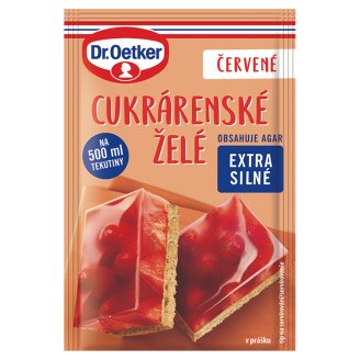 Dr. Oetker Cukrárenské želé červené 10g