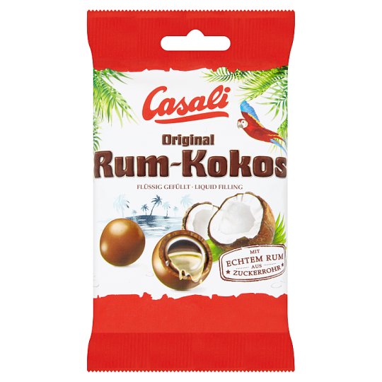 Casali Čokoládová cukrovinka s alkoholovou náplní 100g