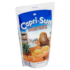 Capri-Sun Safari Fruits Fruit Juice Drink 200ml - Tesco Groceries