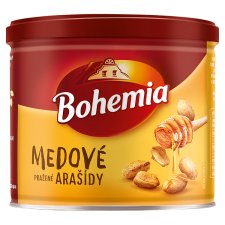 Bohemia Honey Roasted Peanuts 135g