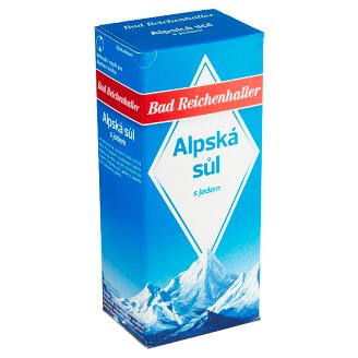 Bad Reichenhaller Alpská sůl s jodem 500g