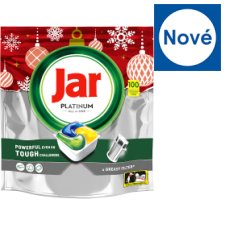 Jar Platinum All In One Kapsle Do Automatické Myčky Nádobí Lemon, 100 ks