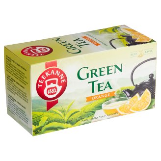 TEEKANNE Orange, zelený čaj, 20 sáčků, 35g