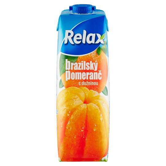 Relax Brazilský pomeranč s dužninou 1l