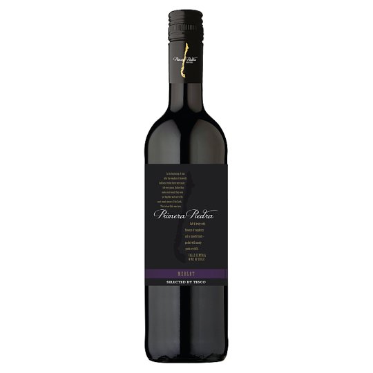 Primera Piedra Merlot Red Dry Wine 750ml