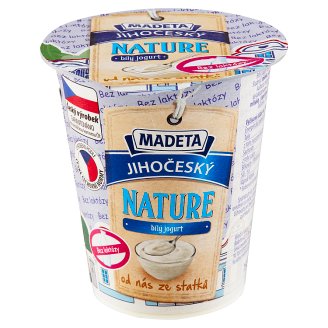 Madeta Jihočeský nature bílý jogurt 150g