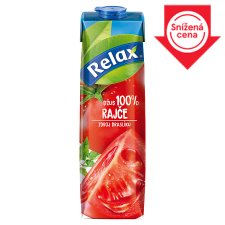 Relax Džus 100% rajče 1l