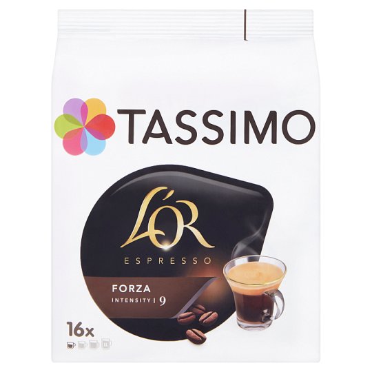 Tassimo L'OR Espresso Forza káva pražená mletá 16 x 6g