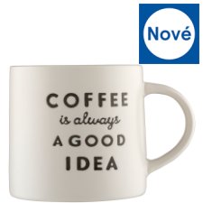 Tesco Coffee Slogan embosovaný hrnek