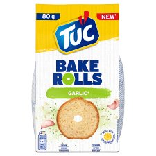 Tuc Bake Rolls Garlic 80g