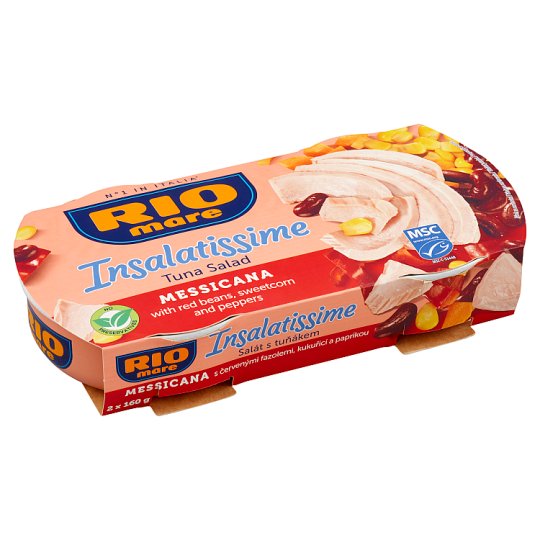 Rio Mare Insalatissime Hotový pokrm ze zeleniny a tuňáka 2 x 160g