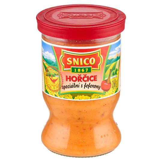Snico Hořčice speciální s feferony 180g