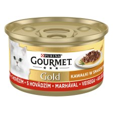 GOURMET GOLD Sauce Delights with Beef 85g