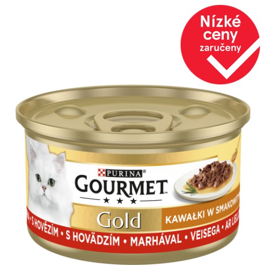 GOURMET GOLD Sauce Delights s hovězím 85g