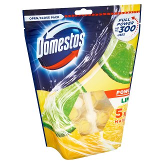 Domestos Power 5 Lime WC blok 5 x 55g