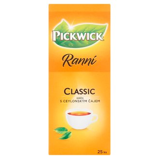 Pickwick Ranní Classic směs s ceylonským čajem 25 x 1,75g