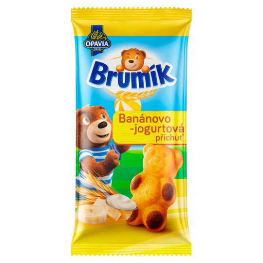 Opavia Brumík Banánovo-jogurtová příchuť 30g