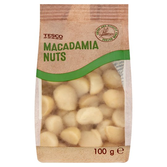 Tesco Makadamové ořechy jádra 100g