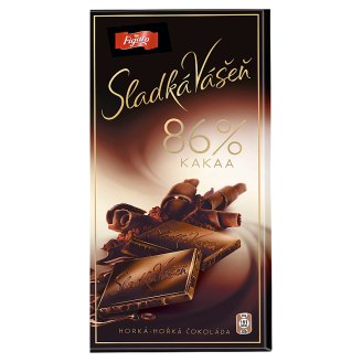 Figaro Sladká Vášeň 86% kakaa hořká čokoláda 100g