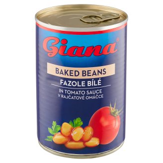 Giana Fazole bílé v rajčatové omáčce 410g