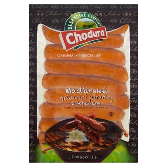 Chodura Maďarské grilovací párečky s křenem 270g