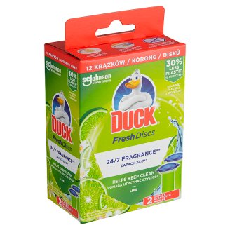 Duck Fresh Discs Čistič WC limetka náplň 2 x 36ml