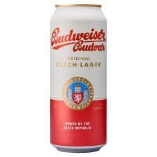 Budweiser Budvar Original Light Lager Beer 0.5L