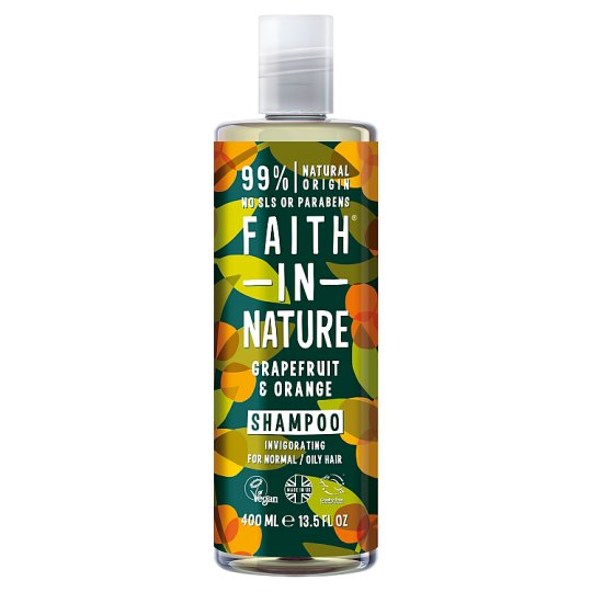 Faith in Nature přírodní šampon Grapefruit & Pomeranč 400ml