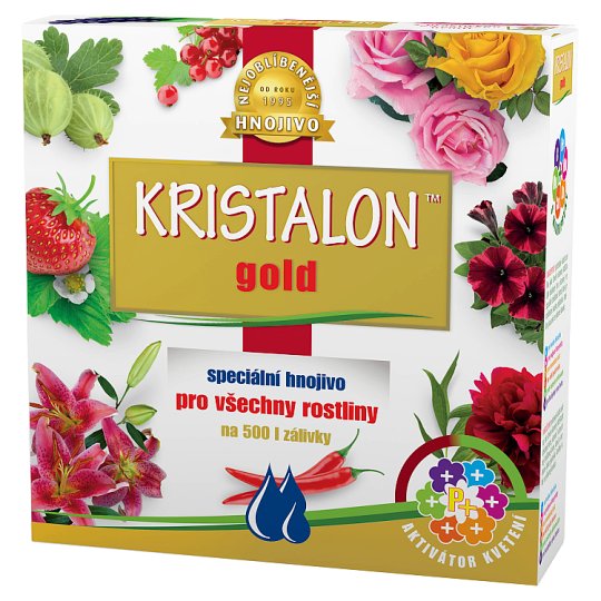 Kristalon Gold prémiové vodorozpustné hnojivo 0,5kg