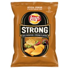 Lay's Strong Fried Potato Chips Cheese and Jalapeno Flavoured 65g