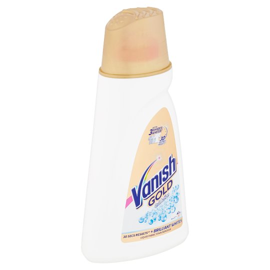 Vanish Oxi Action Gold tekutý odstraňovač skvrn na bílé prádlo 9 praní 940ml