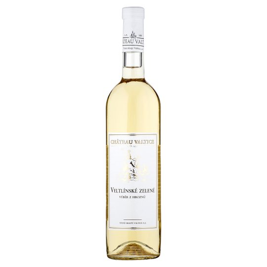 Château Valtice Veltlínské zelené výběr z hroznů víno s přívlastkem suché 0,75l