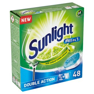 Sunlight All in 1 Tablety do myčky nádobí 48 ks 840g