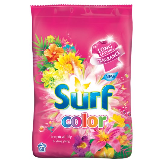 Surf Color tropical prací prášek na barevné prádlo 60 dávek