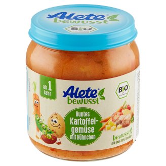 Alete Bio zelenina s bramborem a kuřecím masem 250g