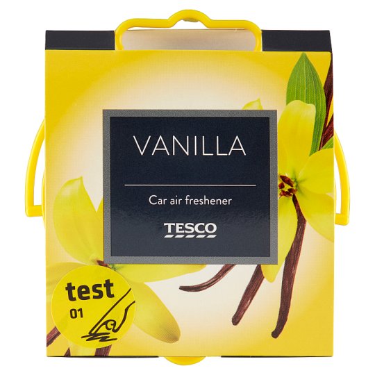 Tesco Car Air Freshener Vanilla 55g - Tesco Groceries