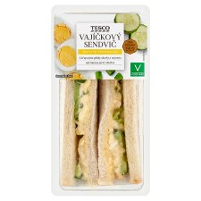 Tesco Vajíčkový sendvič 160g