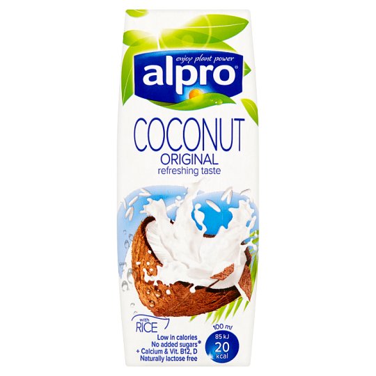 Alpro Coconut Original Refreshing Taste Drink 250ml - Tesco Groceries