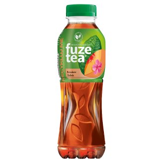 FuzeTea Peach Hibiscus černý ledový čaj 500ml
