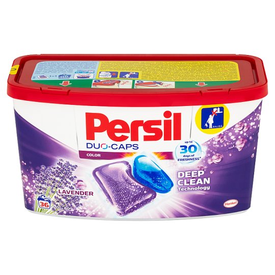 Persil Duo-Caps Color Lavender koncentrovaný předdávkovaný prací prostředek 36 praní 828g
