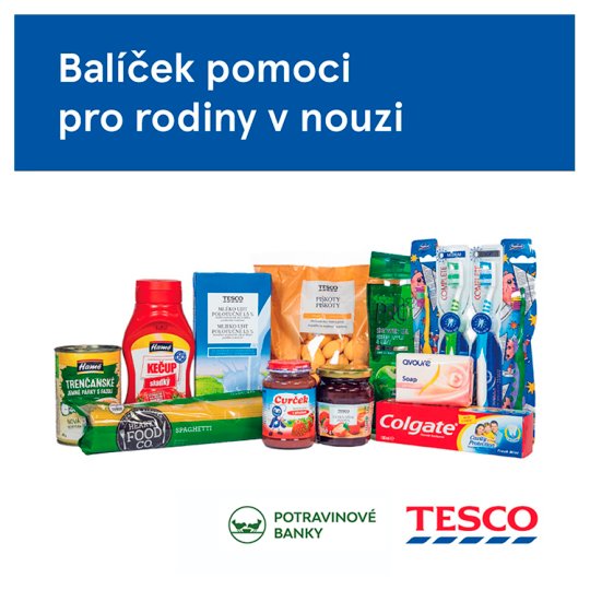 Balíček pomoci pro rodiny v nouzi