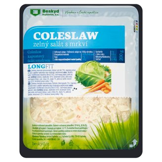 Beskyd Long Fit Coleslaw zelný salát s mrkví 200g