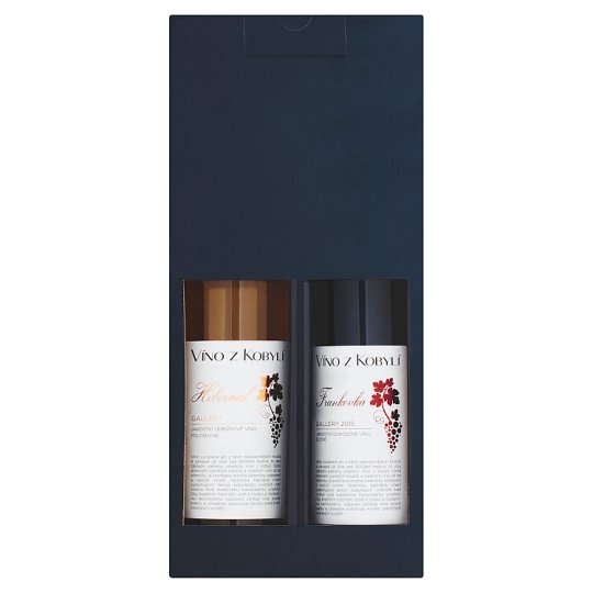 Víno Z Kobylí Gallery Set Hibernal + Frankovka Quality Varietal Wine