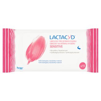 Lactacyd Ubrousky pro intimní hygienu sensitive 15 ks