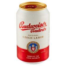 Budweiser Budvar Original Pale Lager Beer 0.33L
