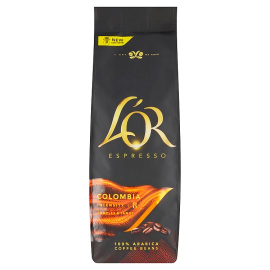 L'OR COLOMBIA Coffee Beans 500g - Tesco Groceries