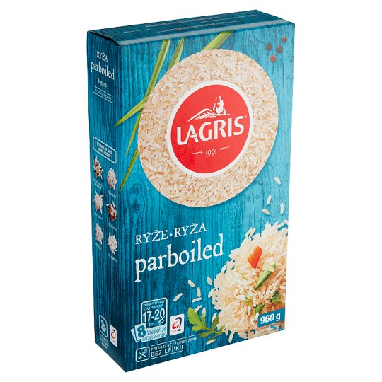 Lagris Rýže parboiled ve varných sáčcích 960g
