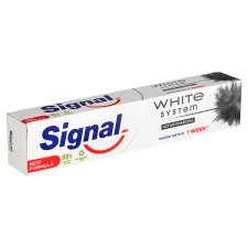 Signal White System Active Charcoal Toothpaste 75ml