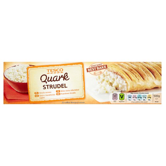 Tesco Quark Strudel 500g Tesco Groceries