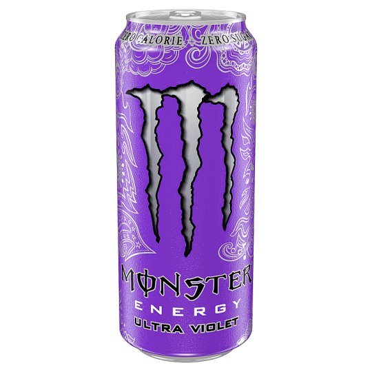 Monster Energy Ultra Violet sycený energetický nápoj 500ml
